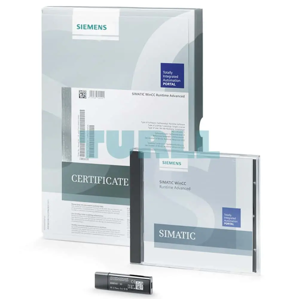 6AV2104-0HA07-0AA0 Siemens SIMATIC WinCC Runtime Advanced Original Brand New 4 Overview PC-based operator control and monitoring system for single-user systems directly at the machine. SIMATIC WinCC Runtime Advanced V17 is configured with the configuration software SIMATIC WinCC Advanced V17, SIMATIC WinCC Professional V17, SIMATIC WinCC Advanced V18 or SIMATIC WinCC Professional V18, SIMATIC WinCC Advanced V19 or SIMATIC WinCC Professional V19.