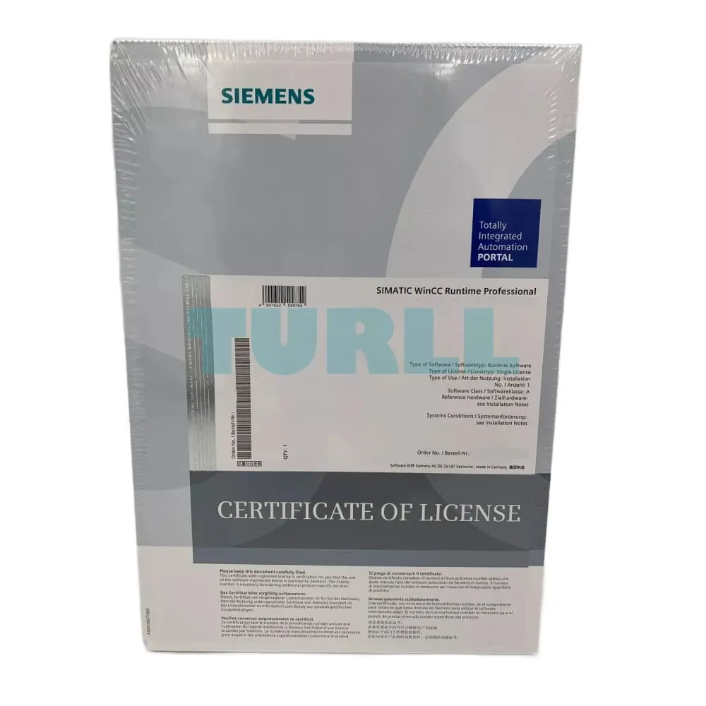 6AV2105-0RA02-3AA0 Siemens SIMATIC WinCC RT Professional Original Brand New 4 6AV2105-0RA02-3AA0 Siemens SIMATIC WinCC RT Professional
