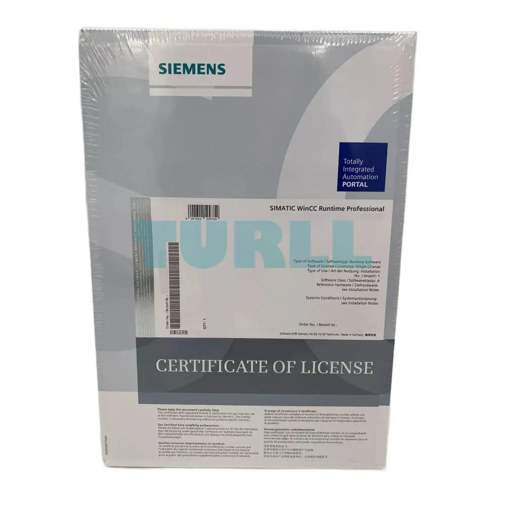 6AV2105-3FF08-0AE0 Siemens SIMATIC WinCC RT Professional Original Brand New 3 6AV2105-3FF08-0AE0 Siemens SIMATIC WinCC RT Professional