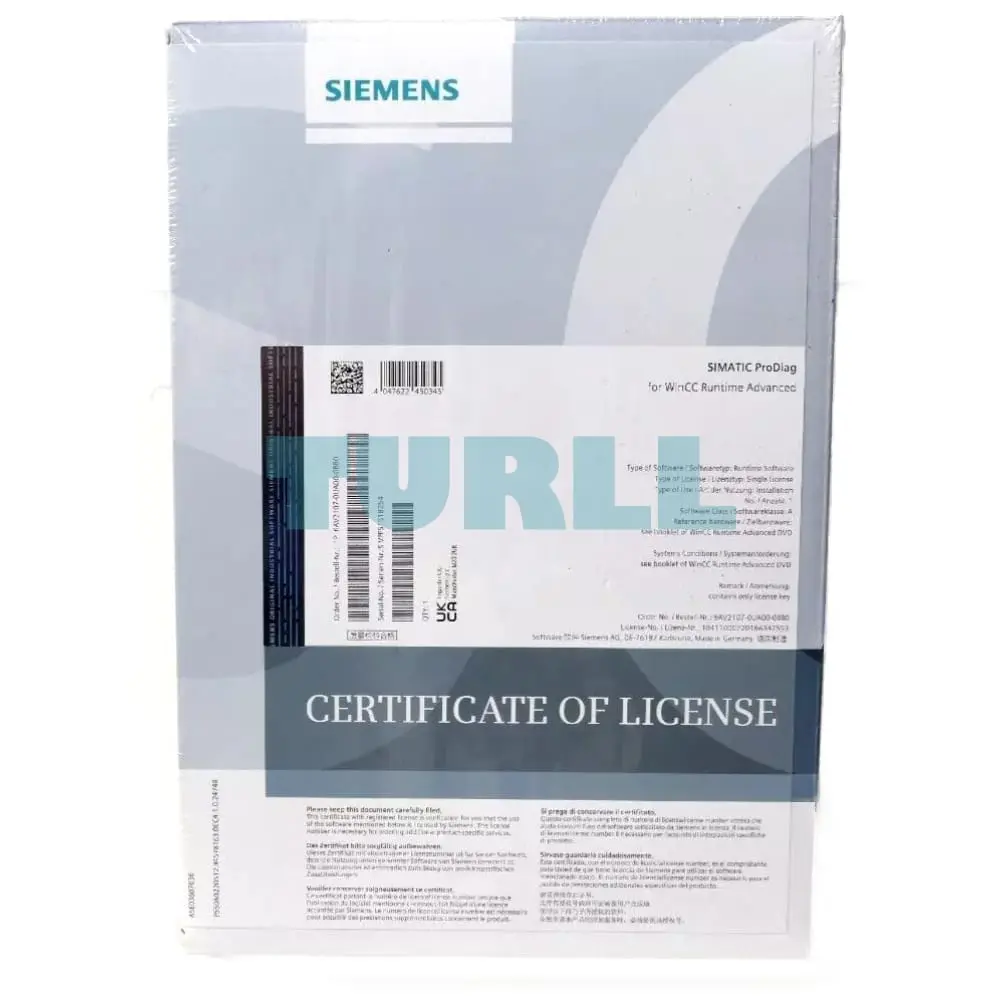 6AV2107-0UB00-0BB0 Siemens SIMATIC ProDiag Original Brand New 1 6AV2107-0UB00-0BB0 Siemens SIMATIC ProDiag