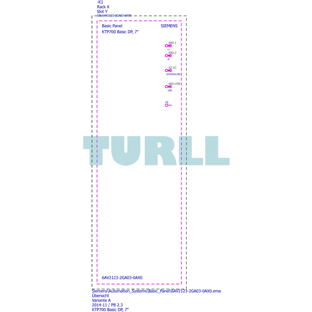 Siemens 6AV2123-2GA03-0AX0 SIMATIC HMI KTP700 Basic DP, 7" Color Display Original Brand New 6 Siemens 6AV2123-2GA03-0AX0 SIMATIC HMI KTP700 Basic DP, 7" Color Display