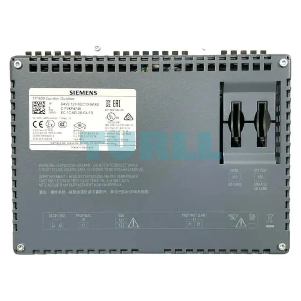 6AV2124-0QC13-0AX0 Siemens SIMATIC HMI TP1500 Comfort Outdoor Original Brand New 2 6AV2124-0QC13-0AX0 Siemens SIMATIC HMI TP1500 Comfort Outdoor