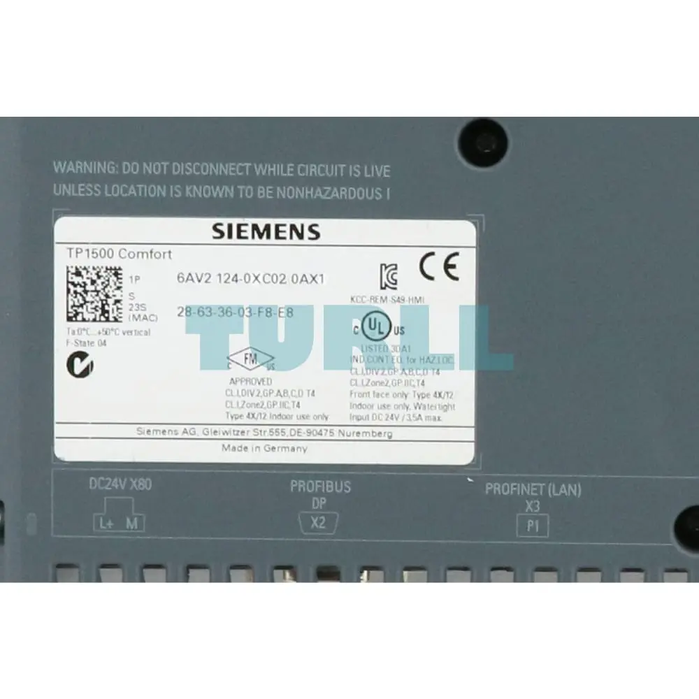 6AV2124-0XC02-0AX1 Siemens SIMATIC HMI TP2200 Comfort Panel Original Brand New 2 6AV2124-0XC02-0AX1 Siemens SIMATIC HMI TP2200 Comfort Panel