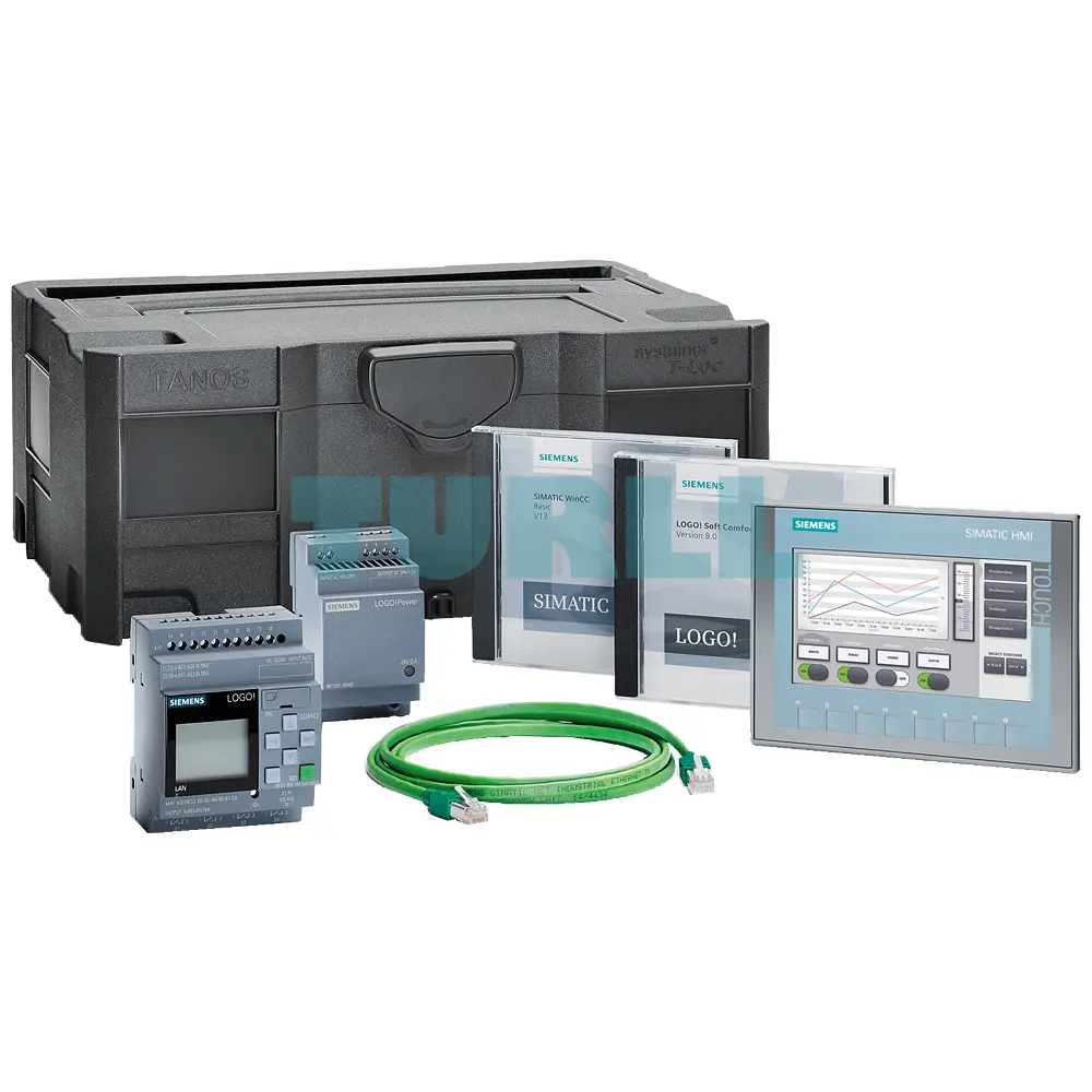 6AV2132-3GB00-0AA1 Siemens LOGO! Starter-Kit 12/24RCE + KTP700 Basic Original Brand New 1 6AV2132-3GB00-0AA1 Siemens LOGO! Starter-Kit 12/24RCE + KTP700 Basic