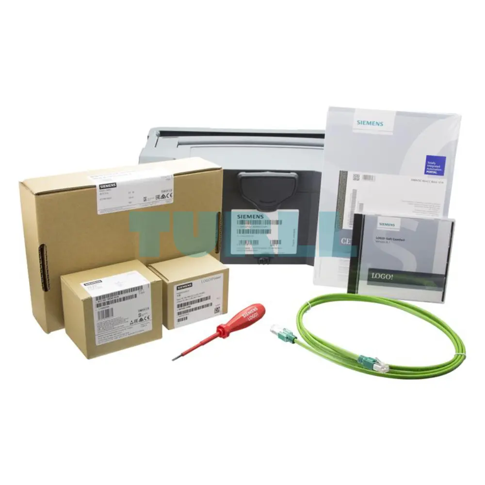 6AV2132-3GB00-0AA1 Siemens LOGO! Starter-Kit 12/24RCE + KTP700 Basic Original Brand New 3 6AV2132-3GB00-0AA1 Siemens LOGO! Starter-Kit 12/24RCE + KTP700 Basic