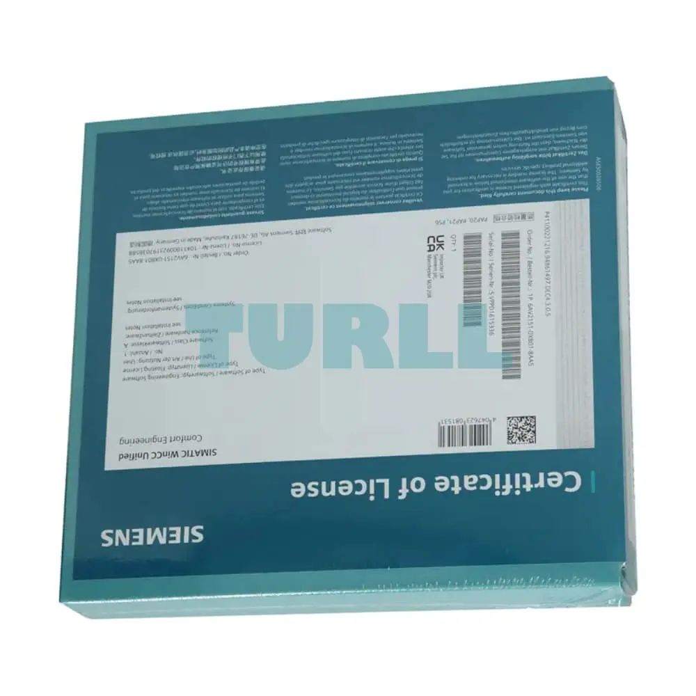 6AV2153-2FB02-3AA5 Siemens SIMATIC WinCC Unified V19 Original Brand New 2 6AV2153-2FB02-3AA5 Siemens SIMATIC WinCC Unified V19
