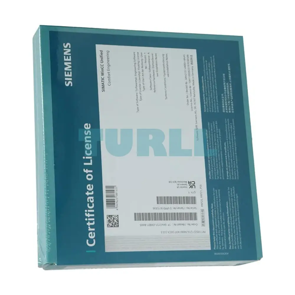 6AV2153-2FB02-3AA5 Siemens SIMATIC WinCC Unified V19 Original Brand New 1 6AV2153-2FB02-3AA5 Siemens SIMATIC WinCC Unified V19