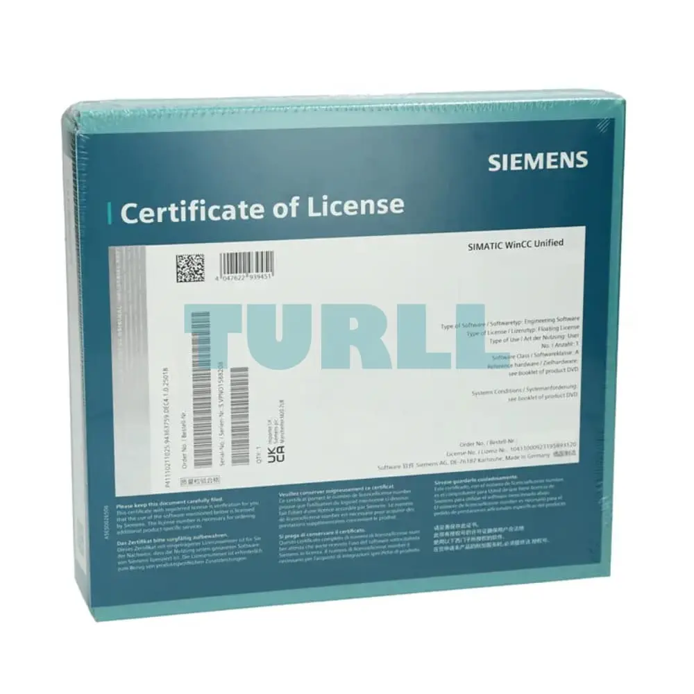 6AV2153-2GB32-3AA5 Siemens SIMATIC WinCC Unified V19 Original Brand New 3 6AV2153-2GB32-3AA5 Siemens SIMATIC WinCC Unified V19
