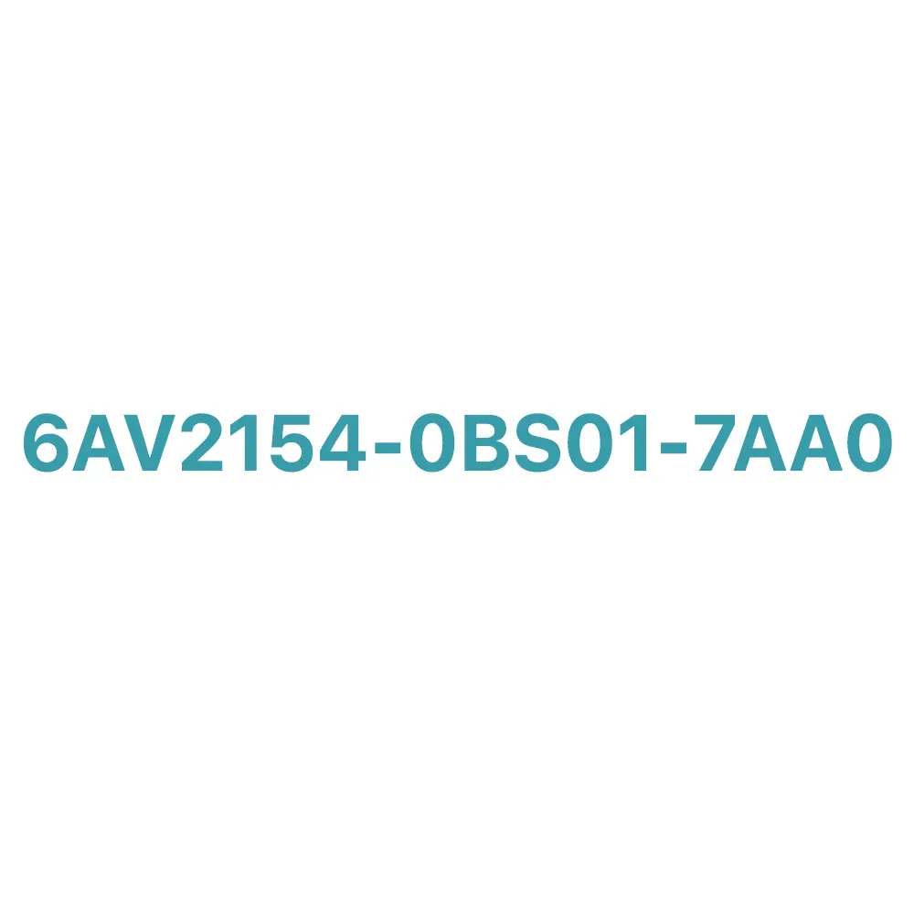6AV2154-0BS01-7AA0 Siemens WinCC Unified V17 Database Storage Option