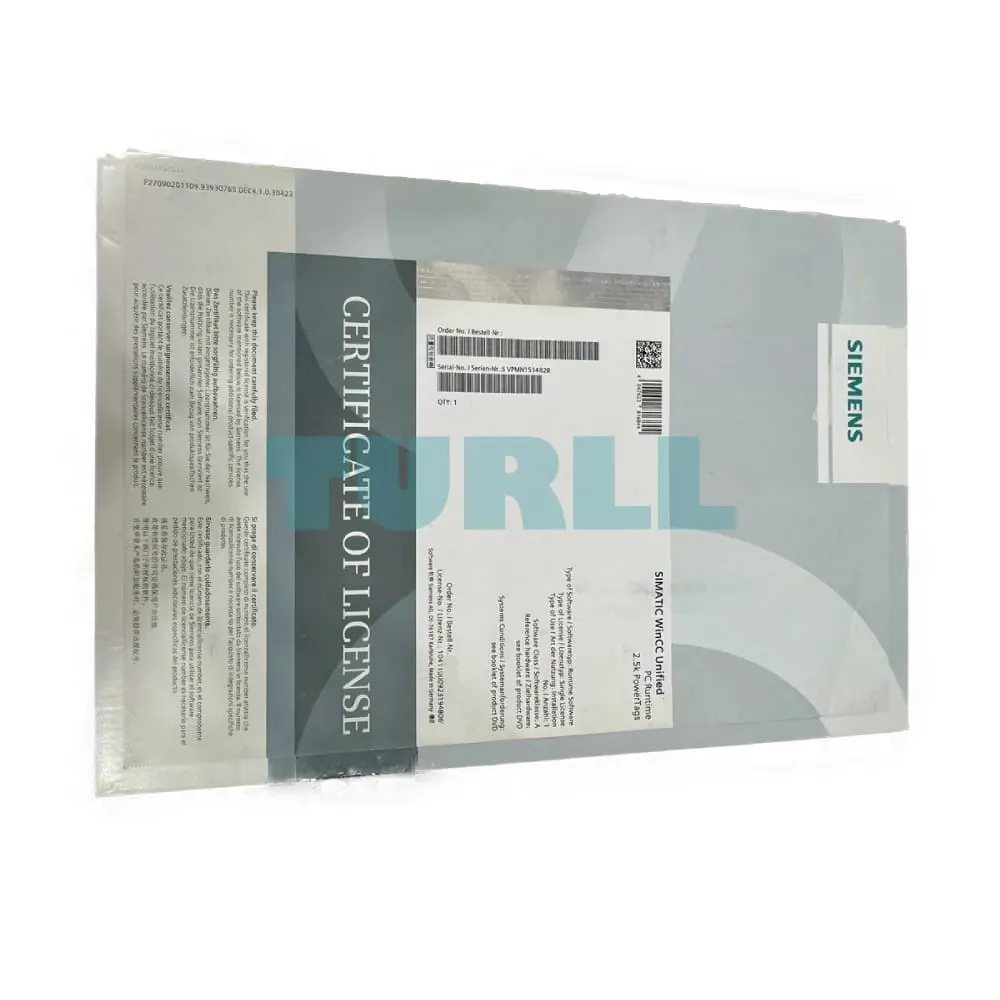 6AV2154-3DB32-3AA0 Siemens SIMATIC WinCC Unified V19 PC RT Original Brand New 4 6AV2154-3DB32-3AA0 Siemens SIMATIC WinCC Unified V19 PC RT
