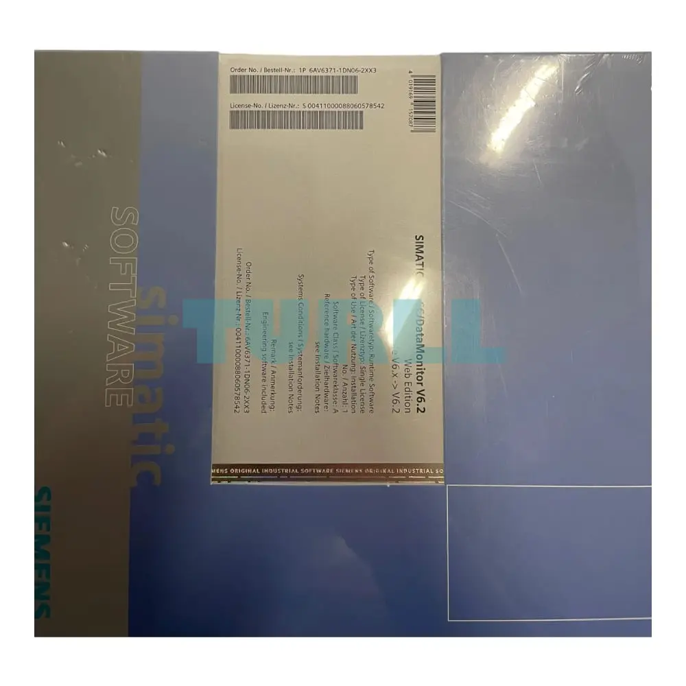 6AV6371-1DN06-2XX3 Siemens WinCC/DataMonitor Original Brand New 1 6AV6371-1DN06-2XX3 Siemens WinCC/DataMonitor