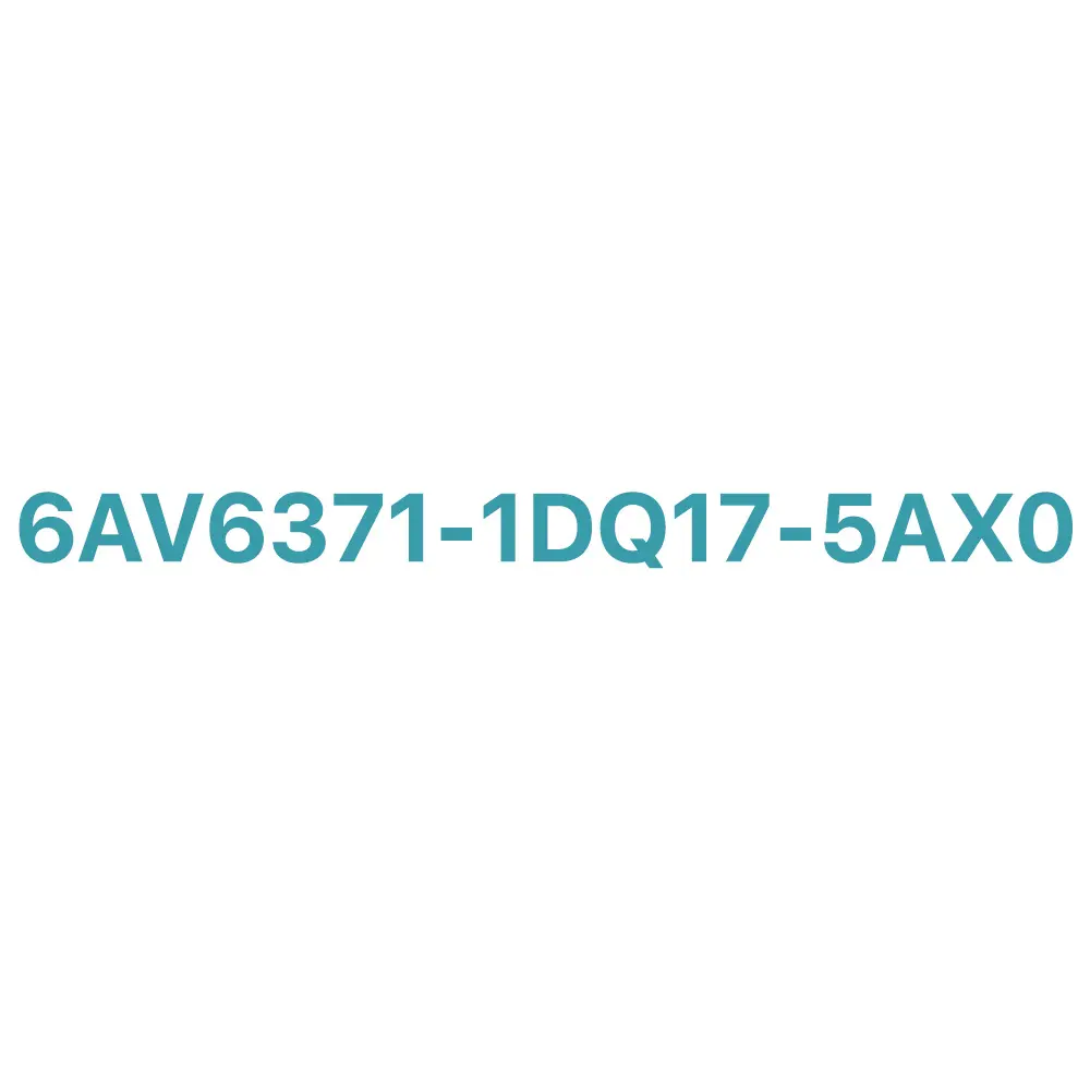 6AV6371-1DQ17-5AX0 Siemens WinCC Archive V7.5 SP2