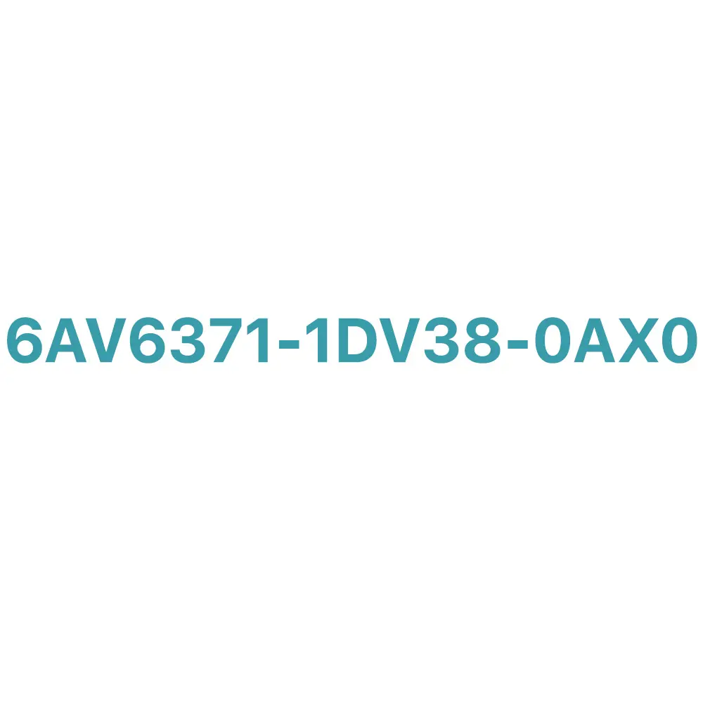 6AV6371-1DV38-0AX0 Siemens WinCC Audit RT Server V8.0