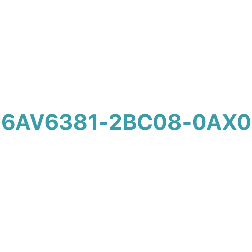 6AV6381-2BC08-0AX0 Siemens WinCC V8 RT128 software