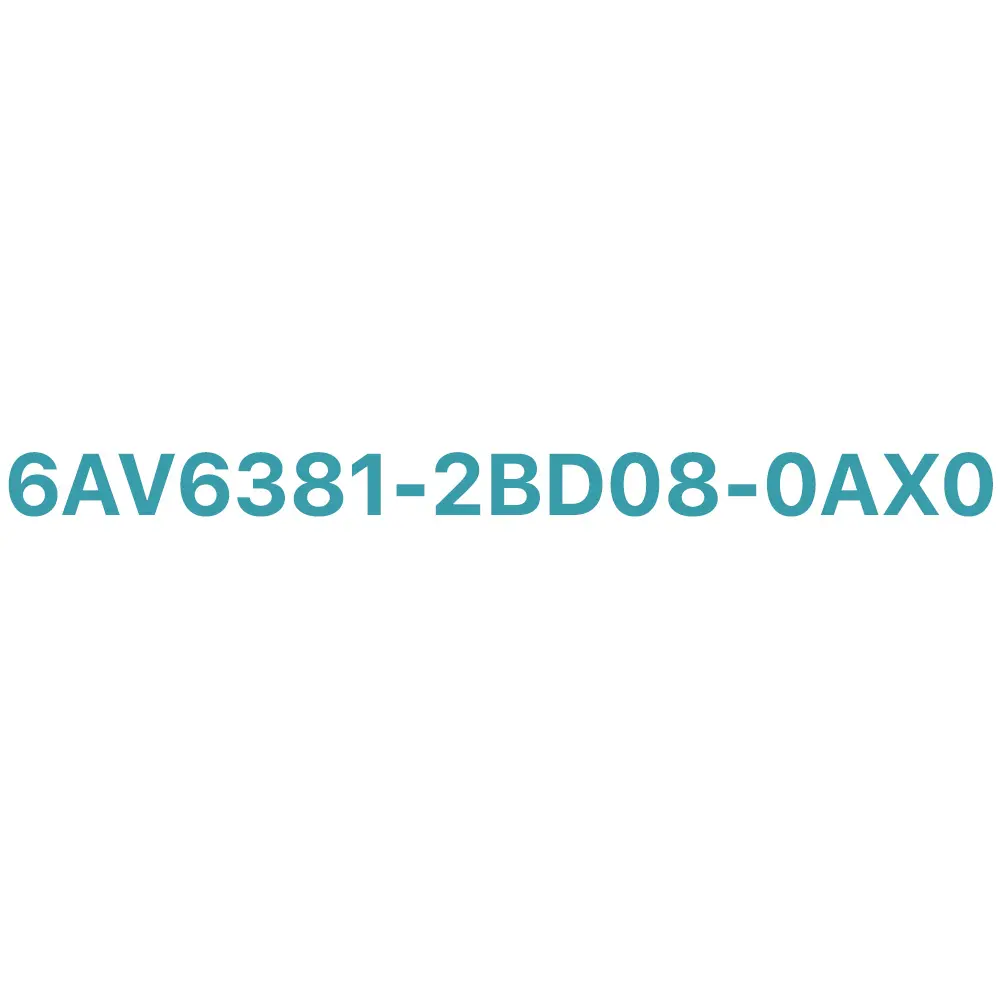 6AV6381-2BD08-0AX0 Siemens WinCC V8 RT512 software
