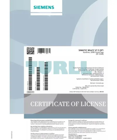 6AV6381-2BE07-5AV0 Siemens WinCC System Software