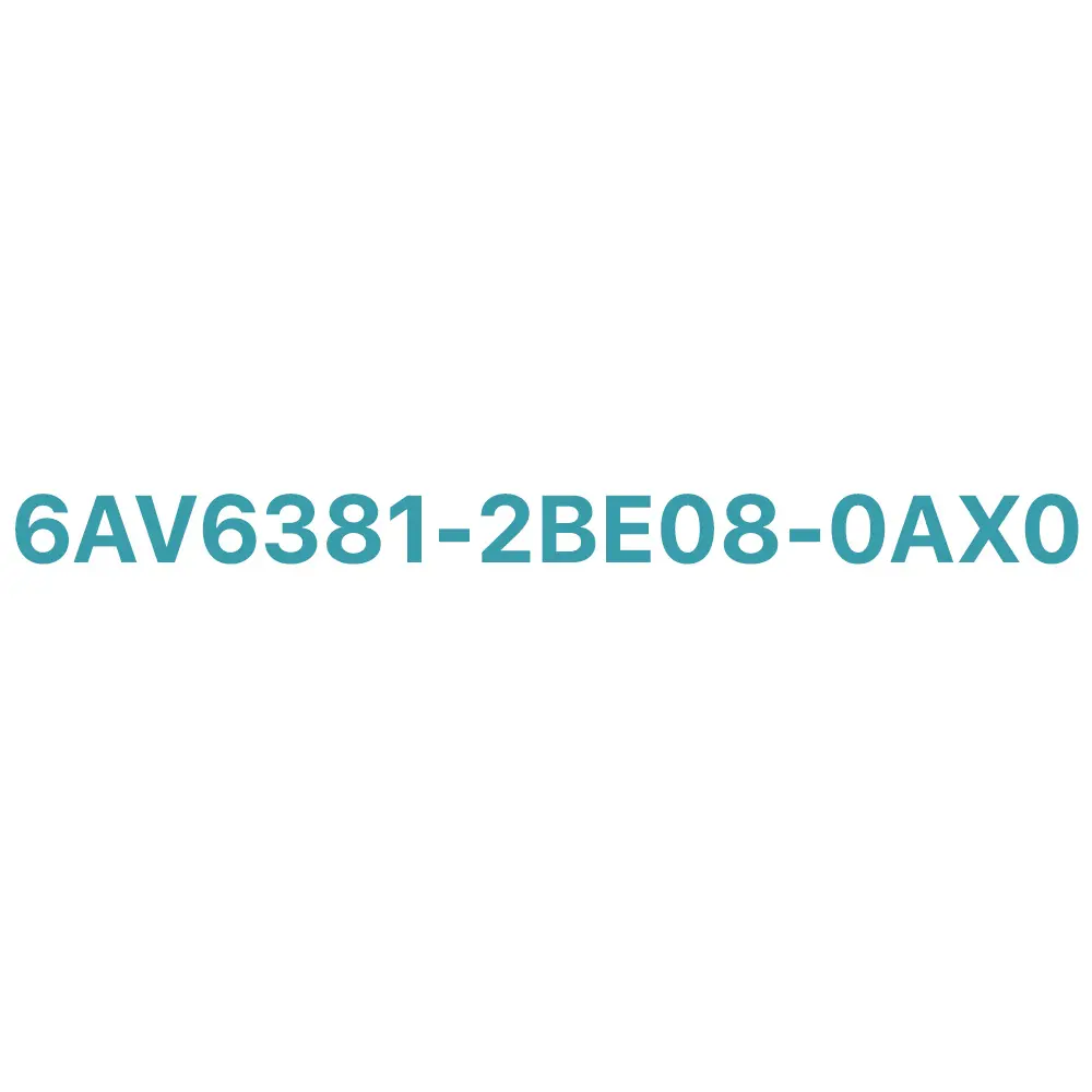 6AV6381-2BE08-0AX0 SIEMENS Exclusive WinCC V8.0 System Software
