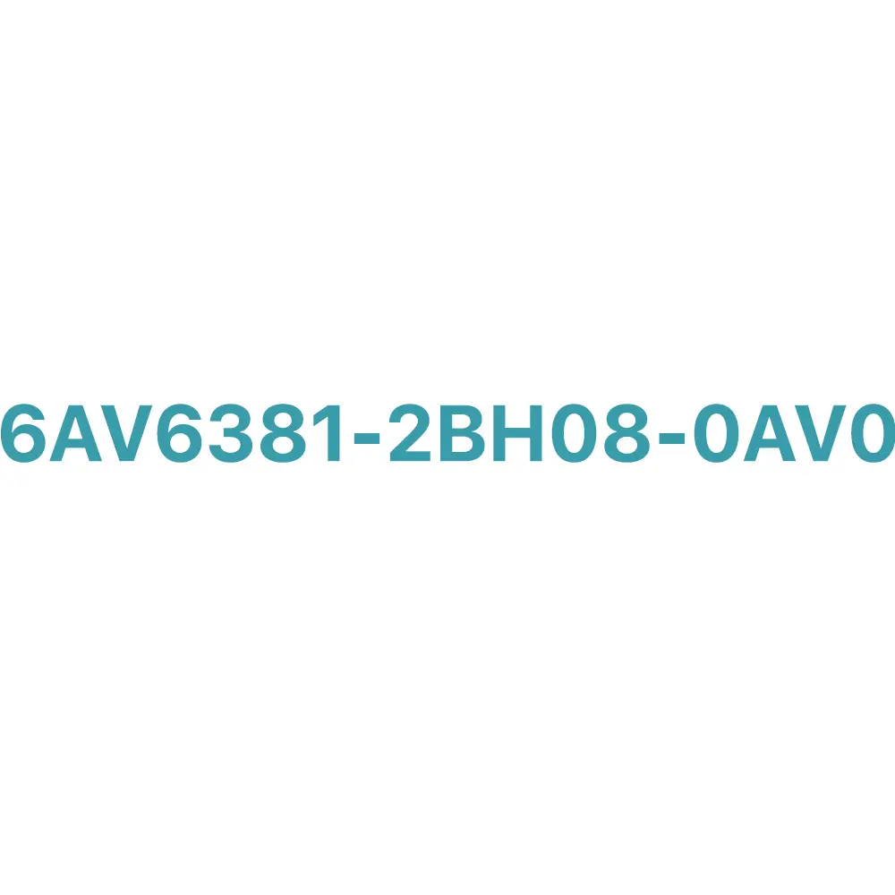 6AV6381-2BH08-0AV0 Siemens WinCC V8.0 runtime software