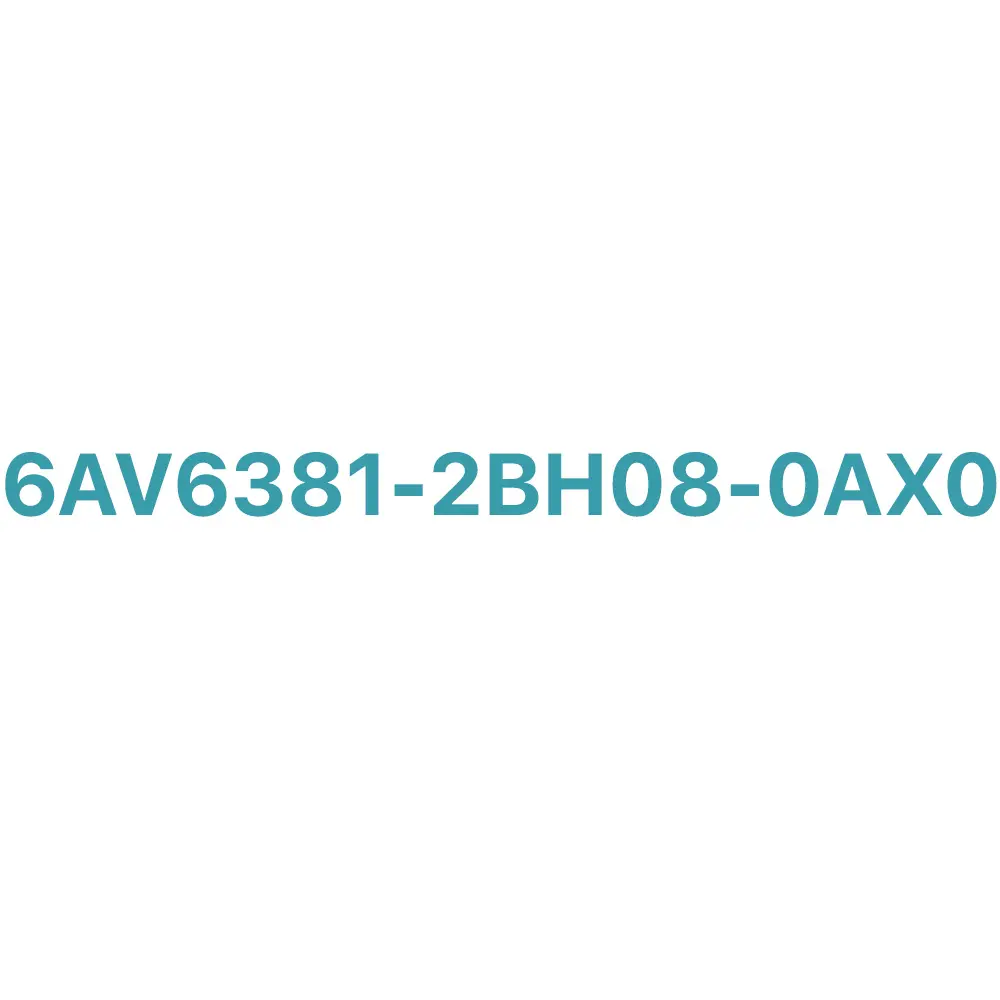 6AV6381-2BH08-0AX0 Siemens WinCC V8.0 runtime software