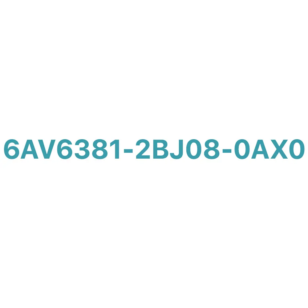 6AV6381-2BJ08-0AX0 Siemens WinCC V8.0 runtime software