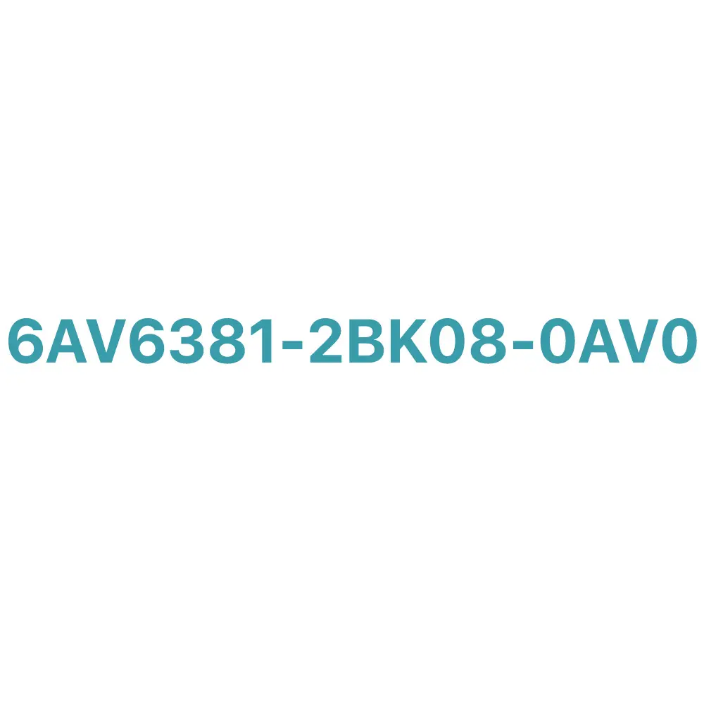 6AV6381-2BK08-0AV0 Siemens WinCC V8.0 runtime software