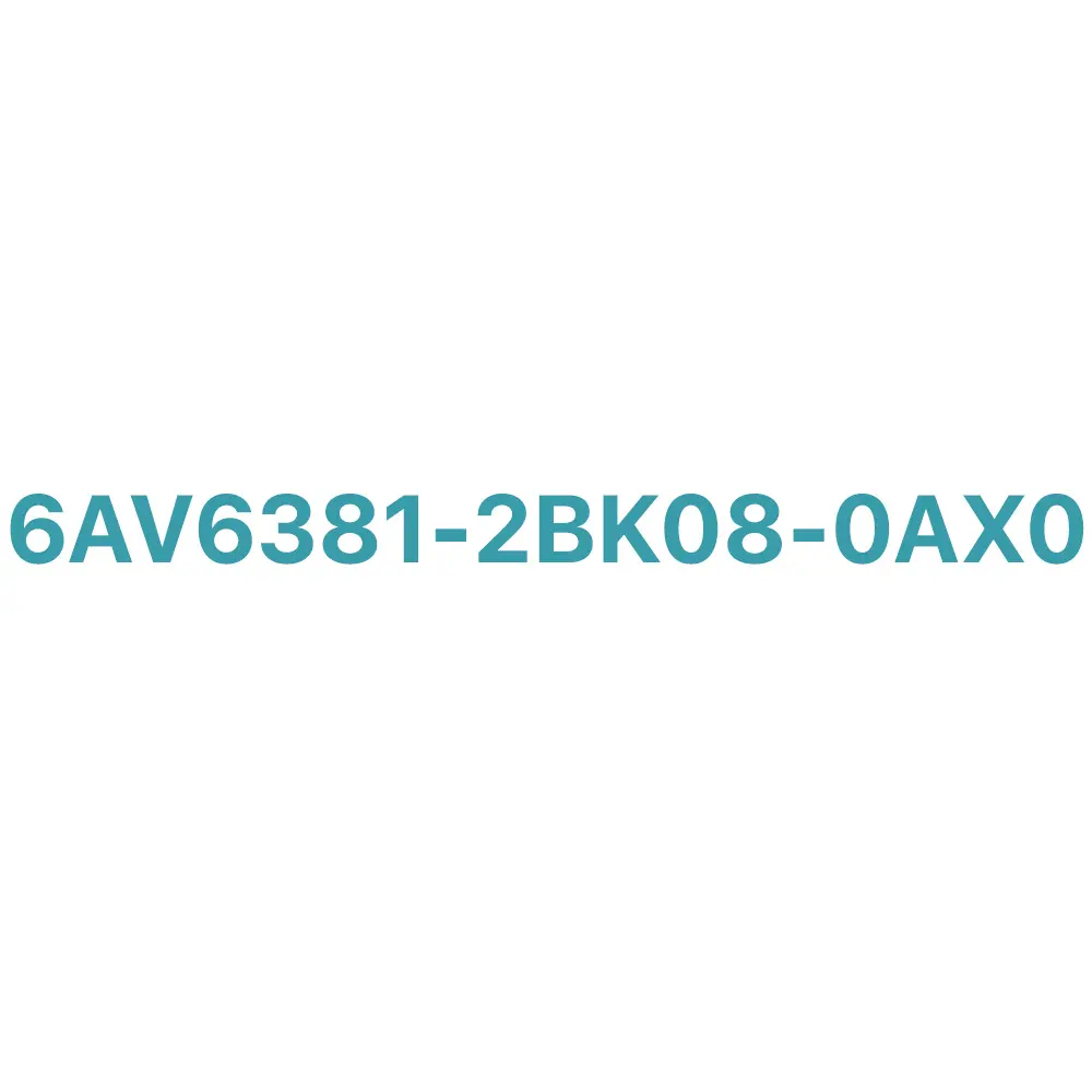 6AV6381-2BK08-0AX0 Siemens WinCC V8.0 runtime software