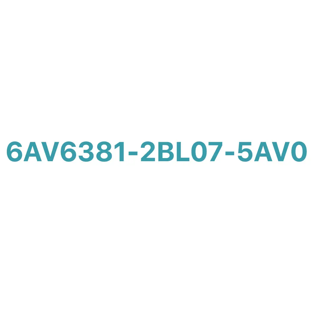 6AV6381-2BL07-5AV0 Siemens WinCC V7.5 SP2 Asia runtime