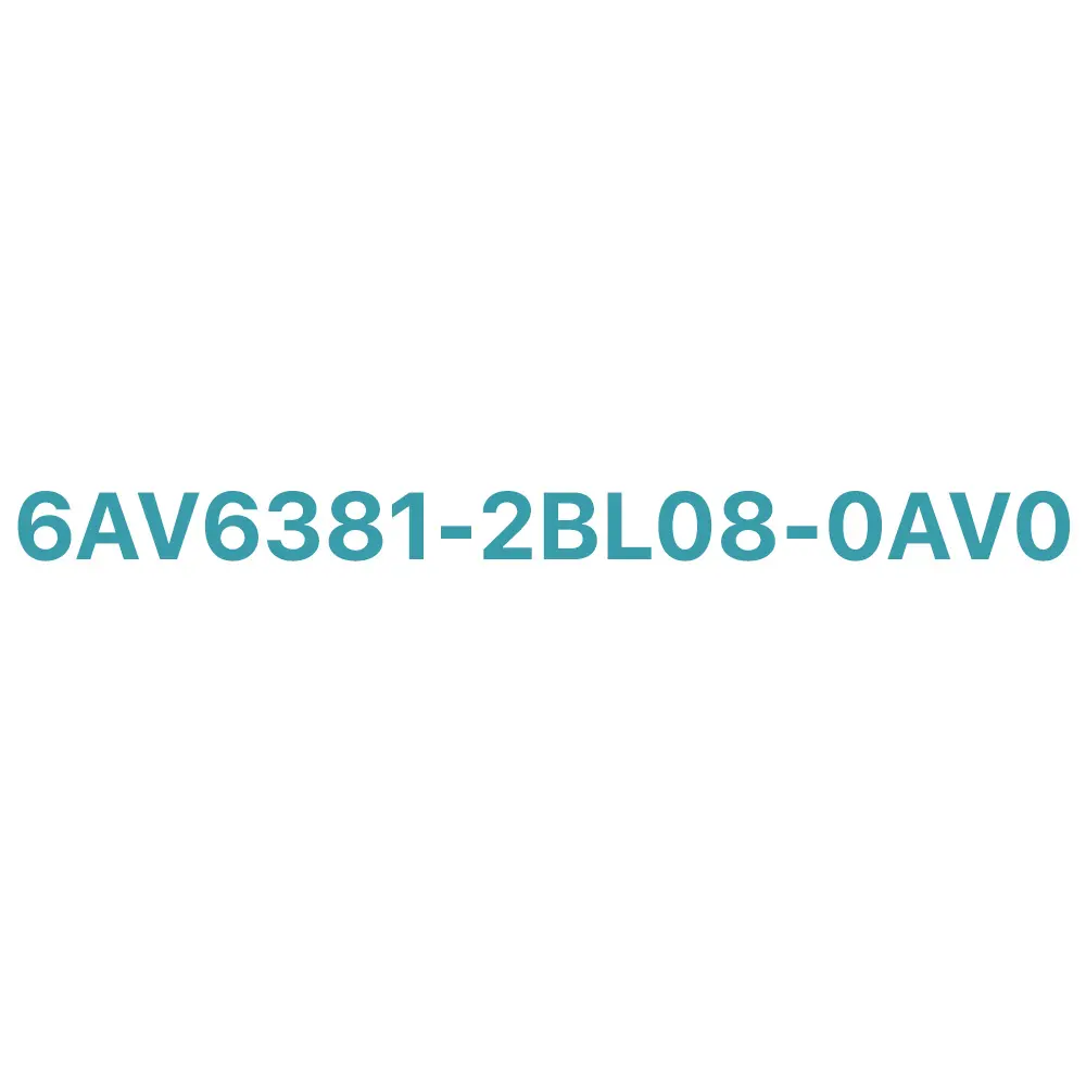 6AV6381-2BL08-0AV0 Siemens WinCC V8.0 Asia runtime