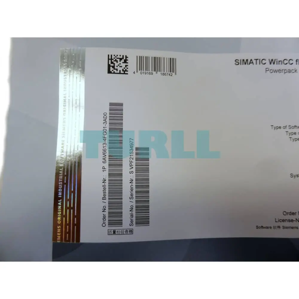 6AV6613-4FG01-3AD0 Siemens WinCC Flexible 2008 Runtime Powerpack 2048 Original Brand New 1 6AV6613-4FG01-3AD0 Siemens WinCC Flexible 2008 Runtime Powerpack 2048