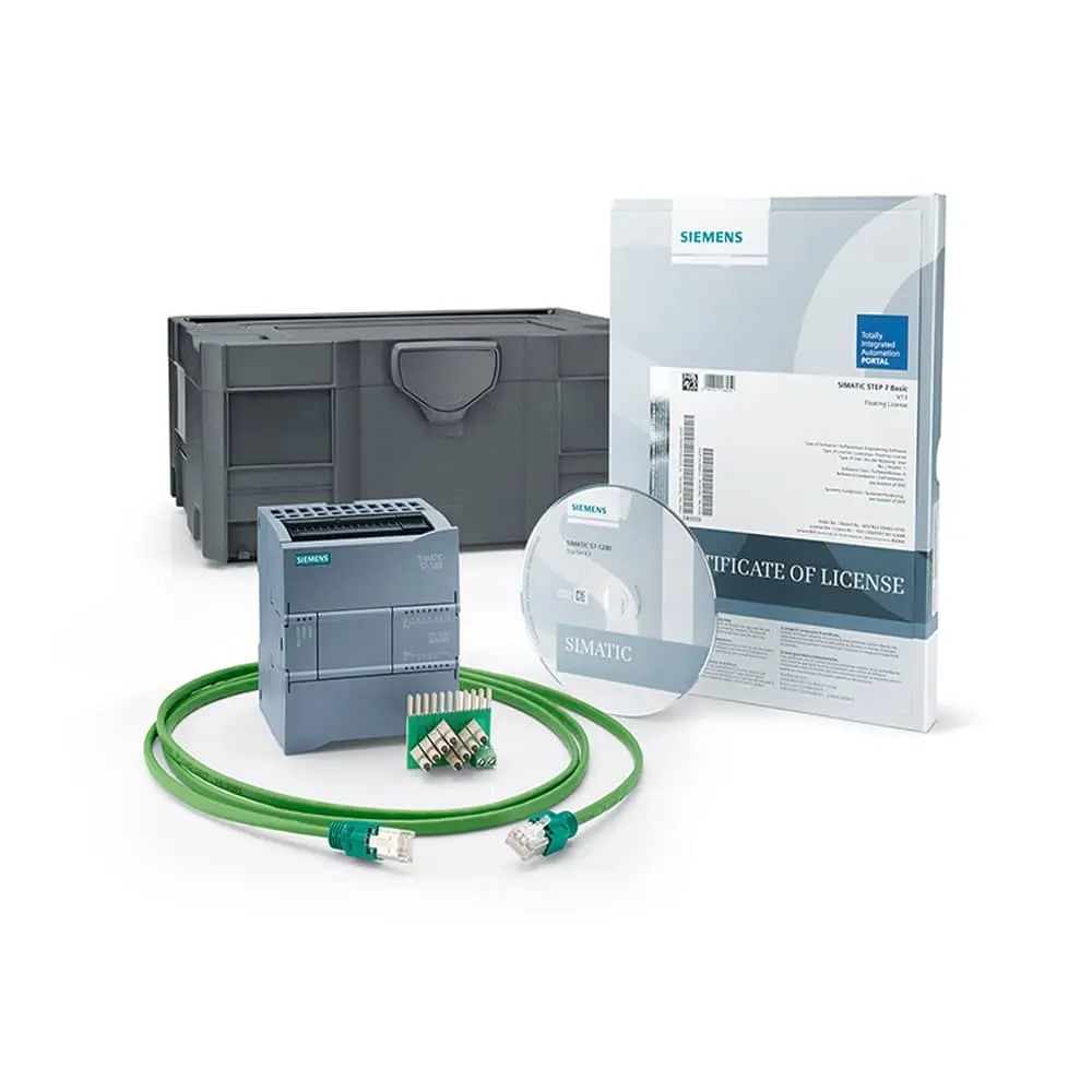 6AV6651-7HA02-3AA4 Siemens S71200 Starter kit CPU 1212C + KP300 Basic Original Brand New 2 Starter kit CPU 1212C + KP300 Basic Siemens S7-1200