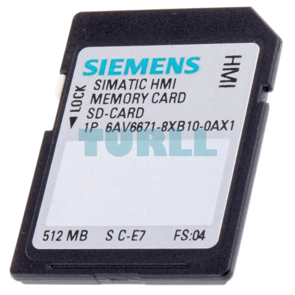 6AV6671-8XB10-0AX1 Siemens SIMATIC SD Memory Card Original Brand New 1 6AV6671-8XB10-0AX1 Siemens SIMATIC SD Memory Card