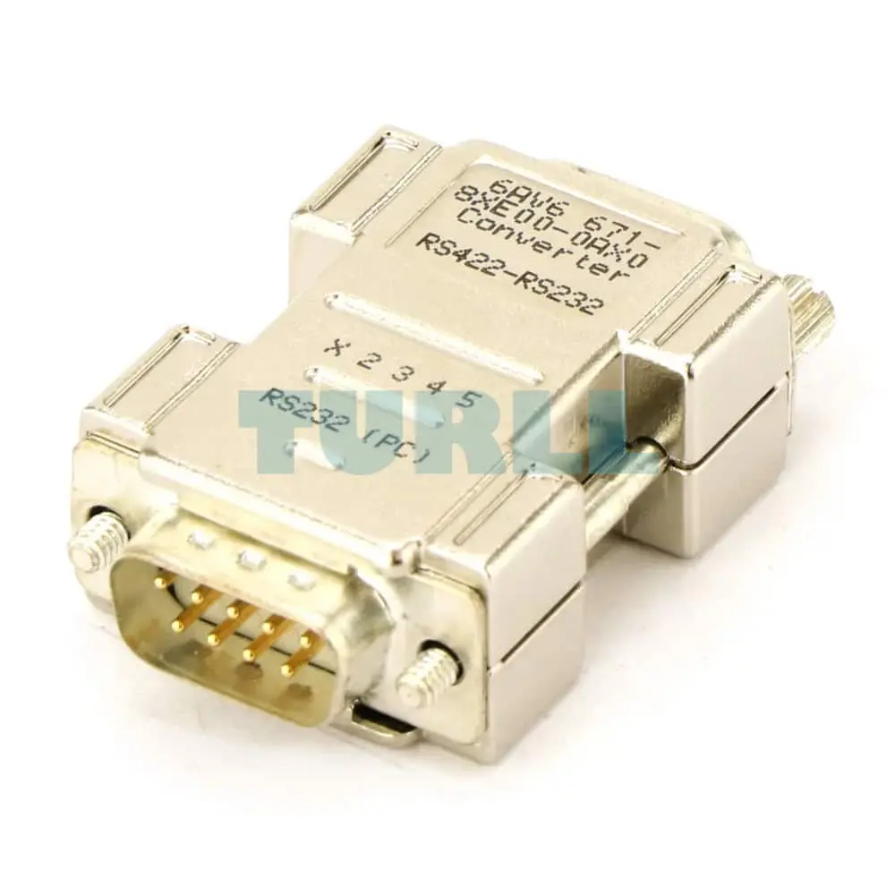 6AV6671-8XE00-0AX0 SIEMENS converter RS-422, male, 9-pole to RS-232 male, 9-pole Original Brand New 1 6AV6671-8XE00-0AX0 SIEMENS converter RS-422, male, 9-pole to RS-232 male, 9-pole Original Brand New