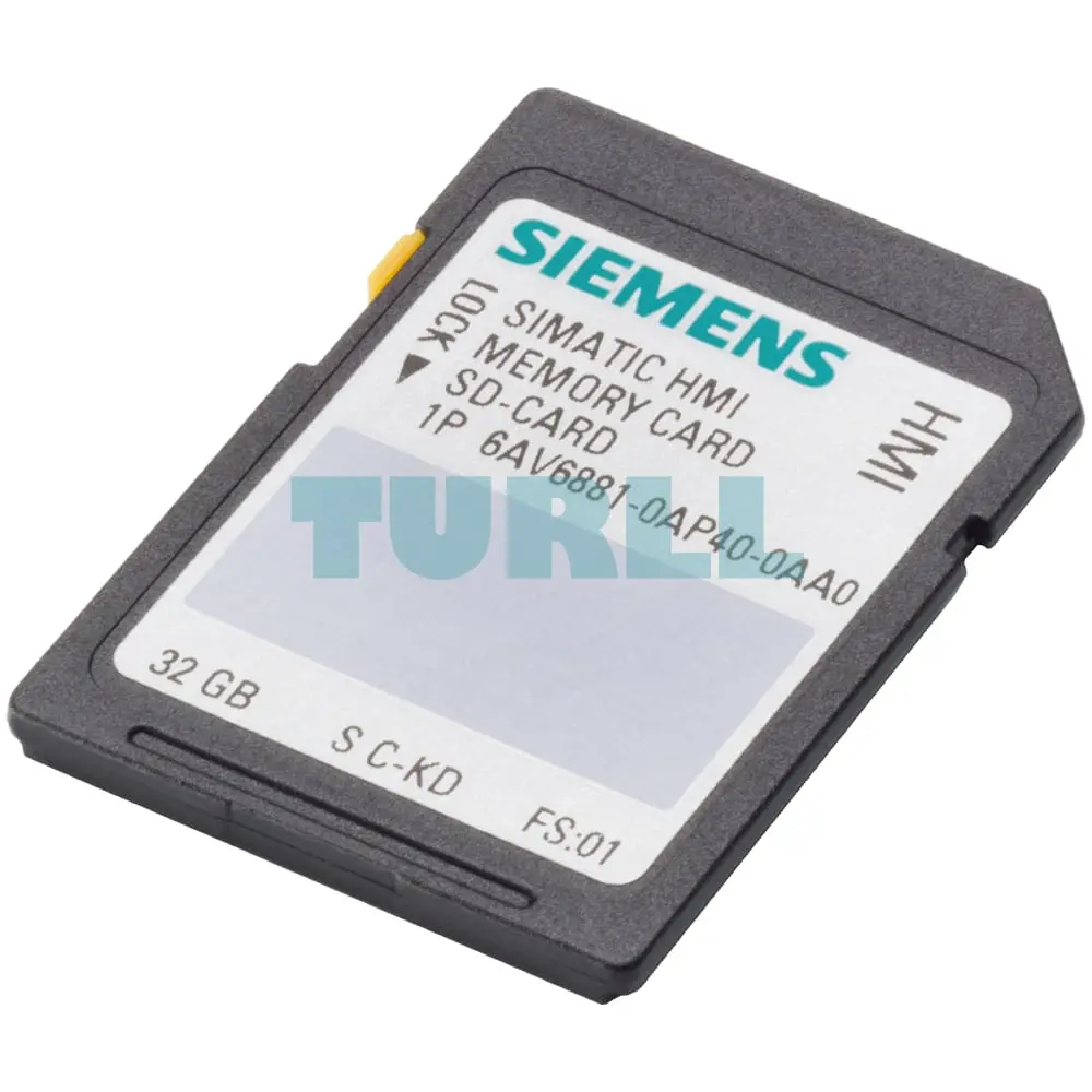 6AV6881-0AP40-0AA0 Siemens SIMATIC SD Indoor Card 32 GB Original Brand New 1 6AV6881-0AP40-0AA0 Siemens SIMATIC SD Indoor Card 32 GB