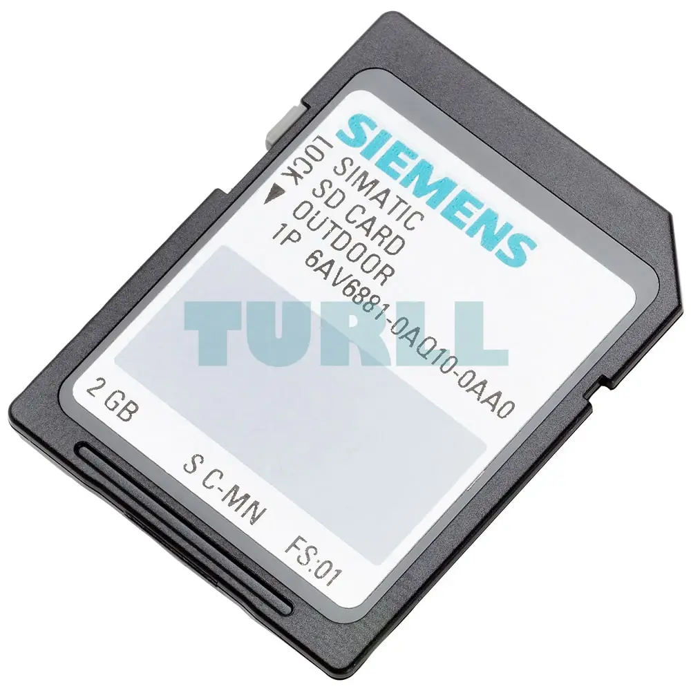 6AV6881-0AQ10-0AA0 SIEMENS SIMATIC SD outdoor card 2 GB, secure digital card Original Brand New 1 6AV6881-0AQ10-0AA0 SIEMENS SIMATIC SD outdoor card 2 GB, secure digital card Original Brand New