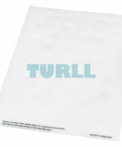 6AV7674-1LB30-0AA0 Siemens Inscription Plates for Self-inscription