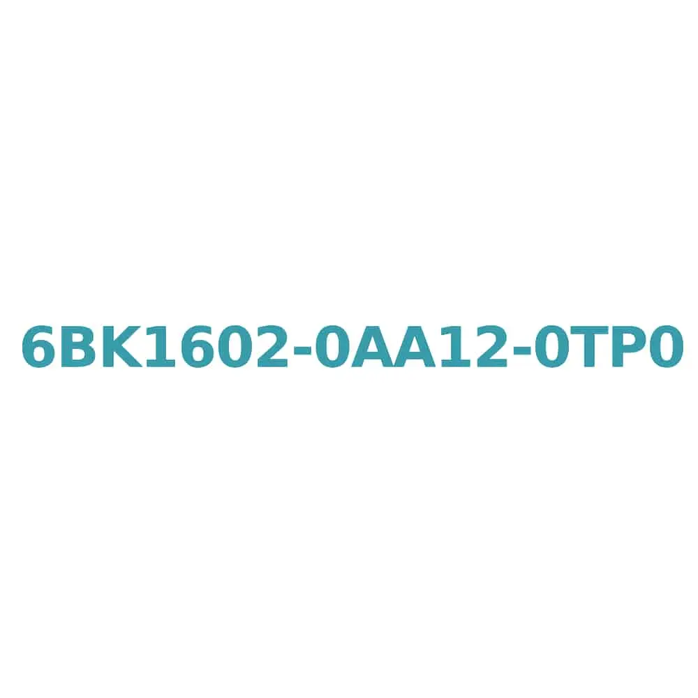 6BK1602-0AA12-0TP0 Siemens Sensformer Advanced - IO Extension RTU Original Brand New 1 6BK1602-0AA12-0TP0 Siemens Sensformer Advanced - IO Extension RTU