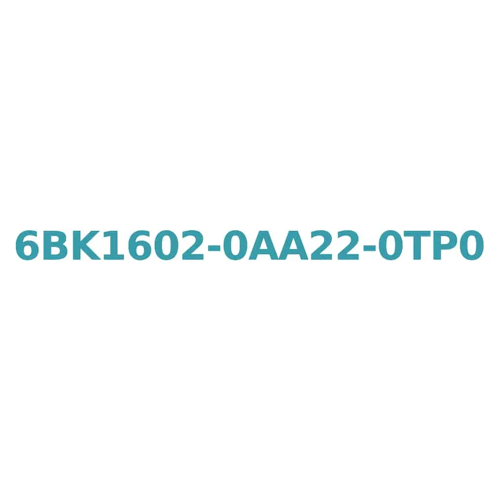 6BK1602-0AA22-0TP0 Siemens Sensformer Advanced - IO Extension RTU Original Brand New 1 6BK1602-0AA22-0TP0 Siemens Sensformer Advanced - IO Extension RTU
