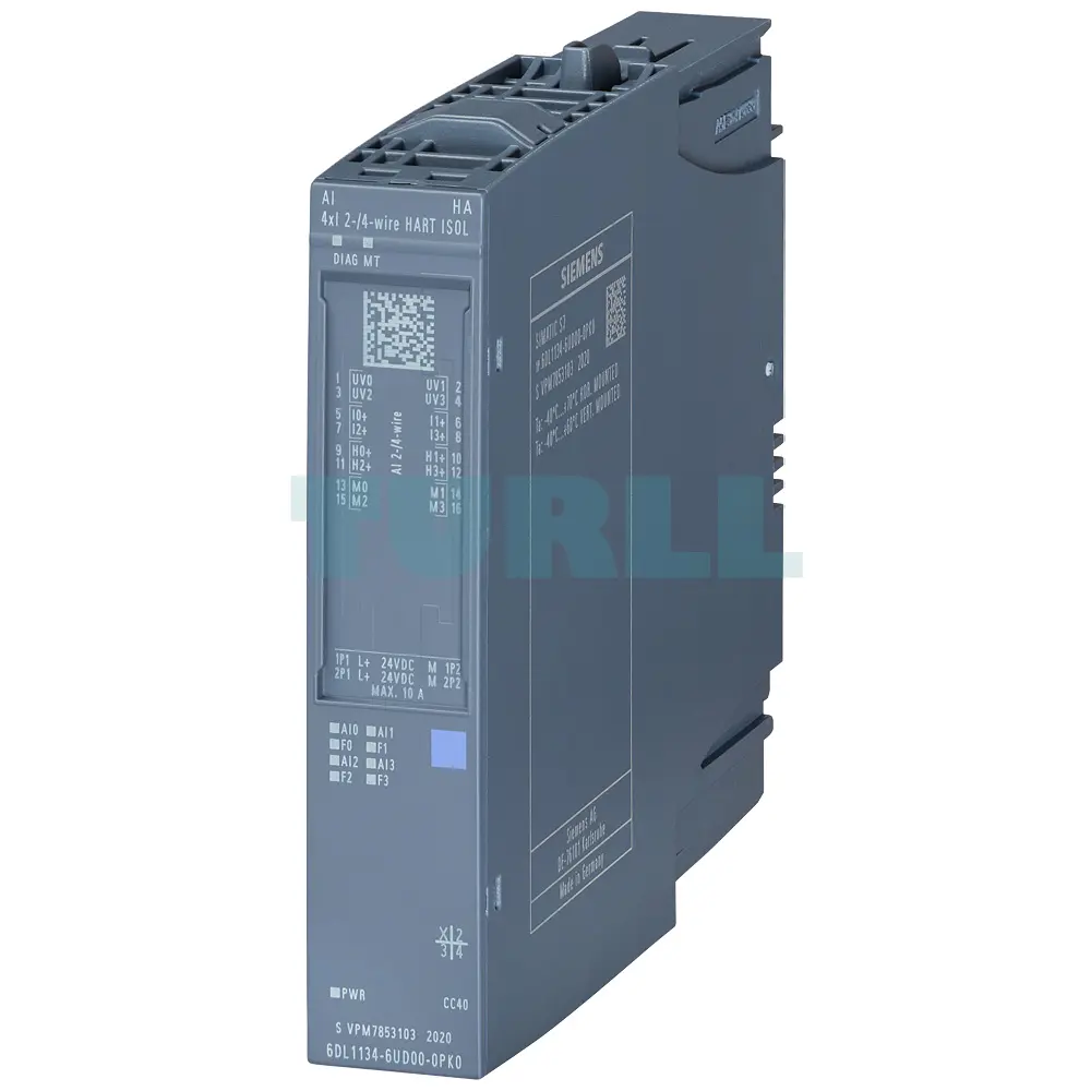 6DL1134-6UD00-0PK0 SIEMENS SIMATIC ET 200SP HA Analog HART Isolated Input Module