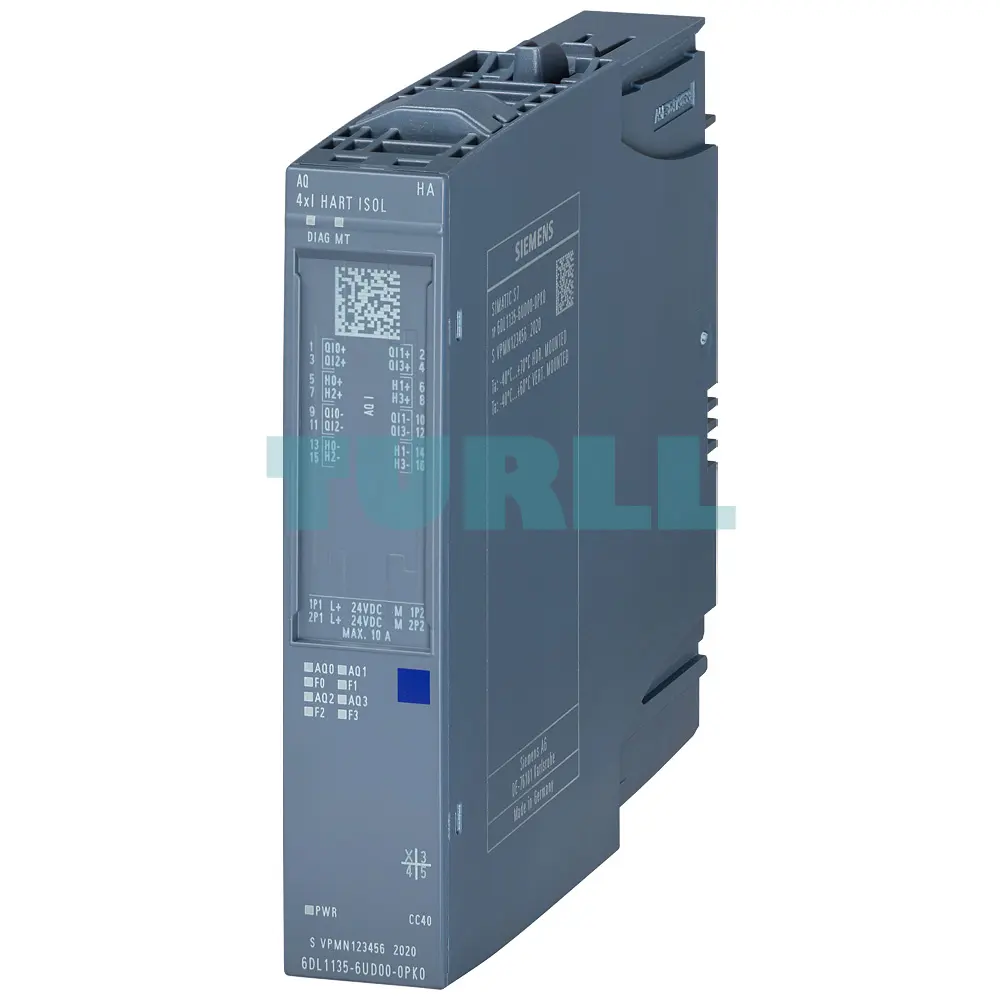 6DL1135-6UD00-0PK0 SIEMENS SIMATIC ET 200SP HA Analog HART Isolated Output Module