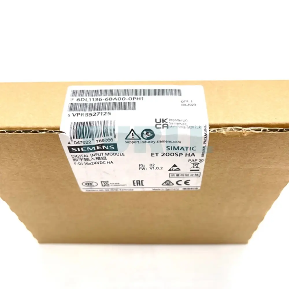 6DL1136-6BA00-0PH1 SIEMENS SIMATIC ET 200SP HA Safety-Oriented Digital Input Module