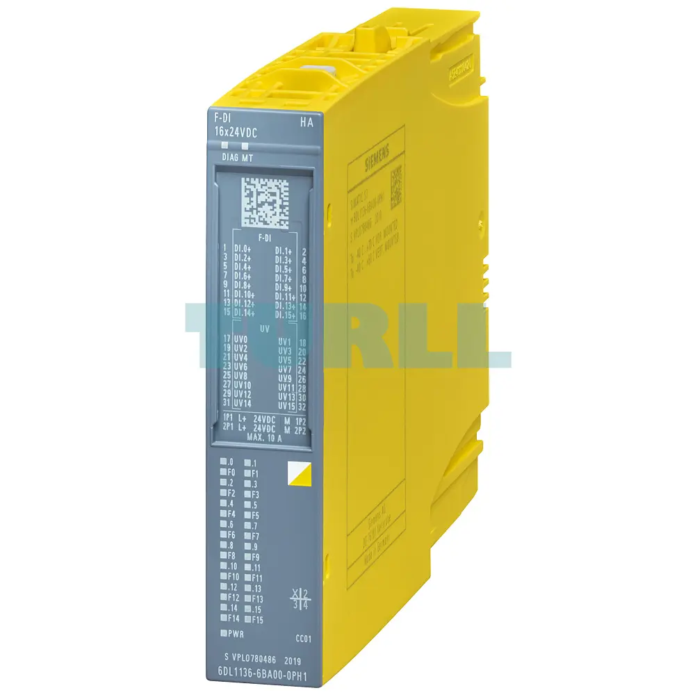 6DL1136-6BA00-0PH1 SIEMENS SIMATIC ET 200SP HA Safety-Oriented Digital Input Module