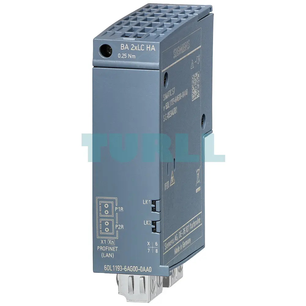 6DL1193-6AG00-0AA0 SIEMENS SIMATIC ET 200SP HA Bus Adapter BA 2XLC