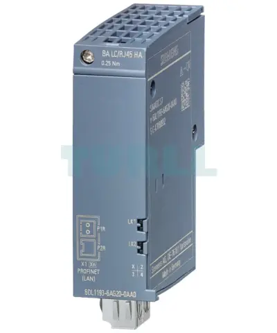 6DL1193-6AG20-0AA0 SIEMENS SIMATIC ET 200SP HA Bus Adapter BA LC/RJ45