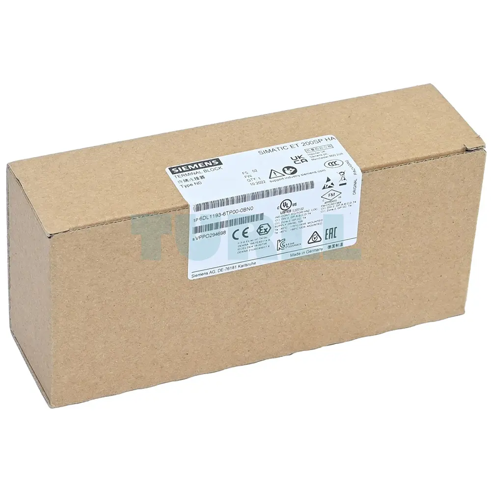 6DL1193-6TP00-0BN0 SIEMENS ET 200SP HA Terminal Block Type N0