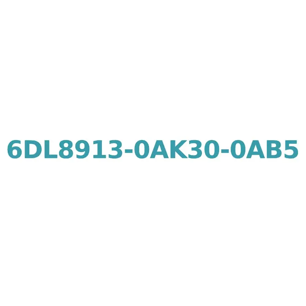 6DL8913-0AK30-0AB5 Siemens SIMIT Simulation Platform V10.3 Software Engineering Original Brand New 1 6DL8913-0AK30-0AB5 Siemens SIMIT Simulation Platform V10.3 Software Engineering