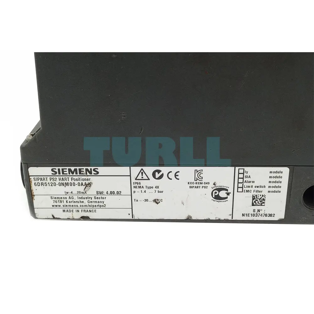 6DR5120-0NM00-0AA0 SIEMENS SIPART PS2 Positioner