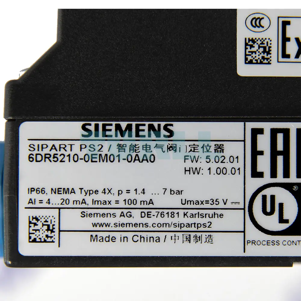 6DR5210-0EM01-0AA0 SIEMENS SIPART PS2 Positioner