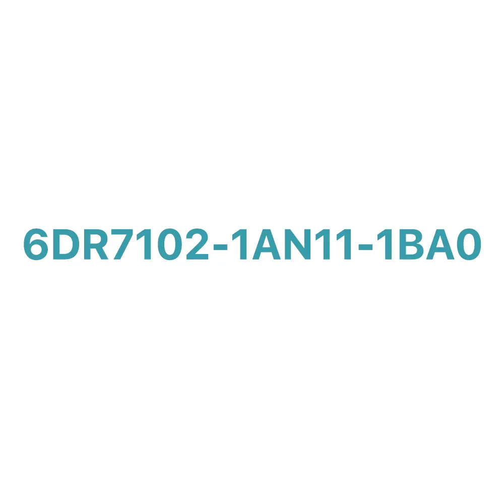 6DR7102-1AN11-1BA0 SIEMENS SIPART PS100 Positioner