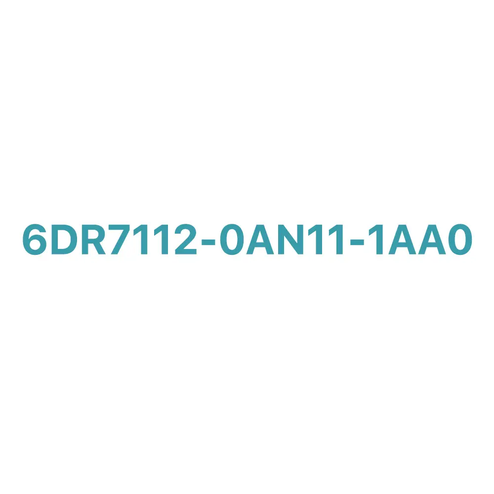 6DR7112-0AN11-1AA0 SIEMENS SIPART PS100 Positioner