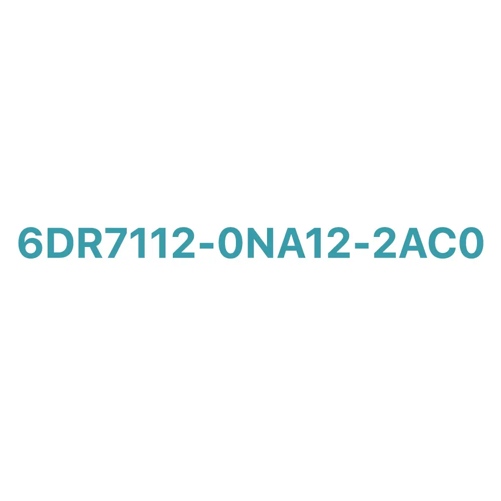 6DR7112-0NA12-2AC0 SIEMENS SIPART PS100 Positioner